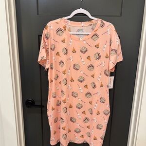 S’mores Graphic Women's Pajama Shirt